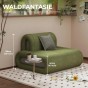 Modulares Sofa und Sessel im Boho-Stil – perfekt für Wohnzimmer und Entspannungsbereich