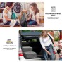 Hundetreppe – Leicht zu reinigen (maschinenwaschbarer Bezug) und praktisch im Auto zu verstauen