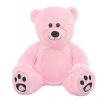 Klassischer Teddybär – Rosa, 25 cm
